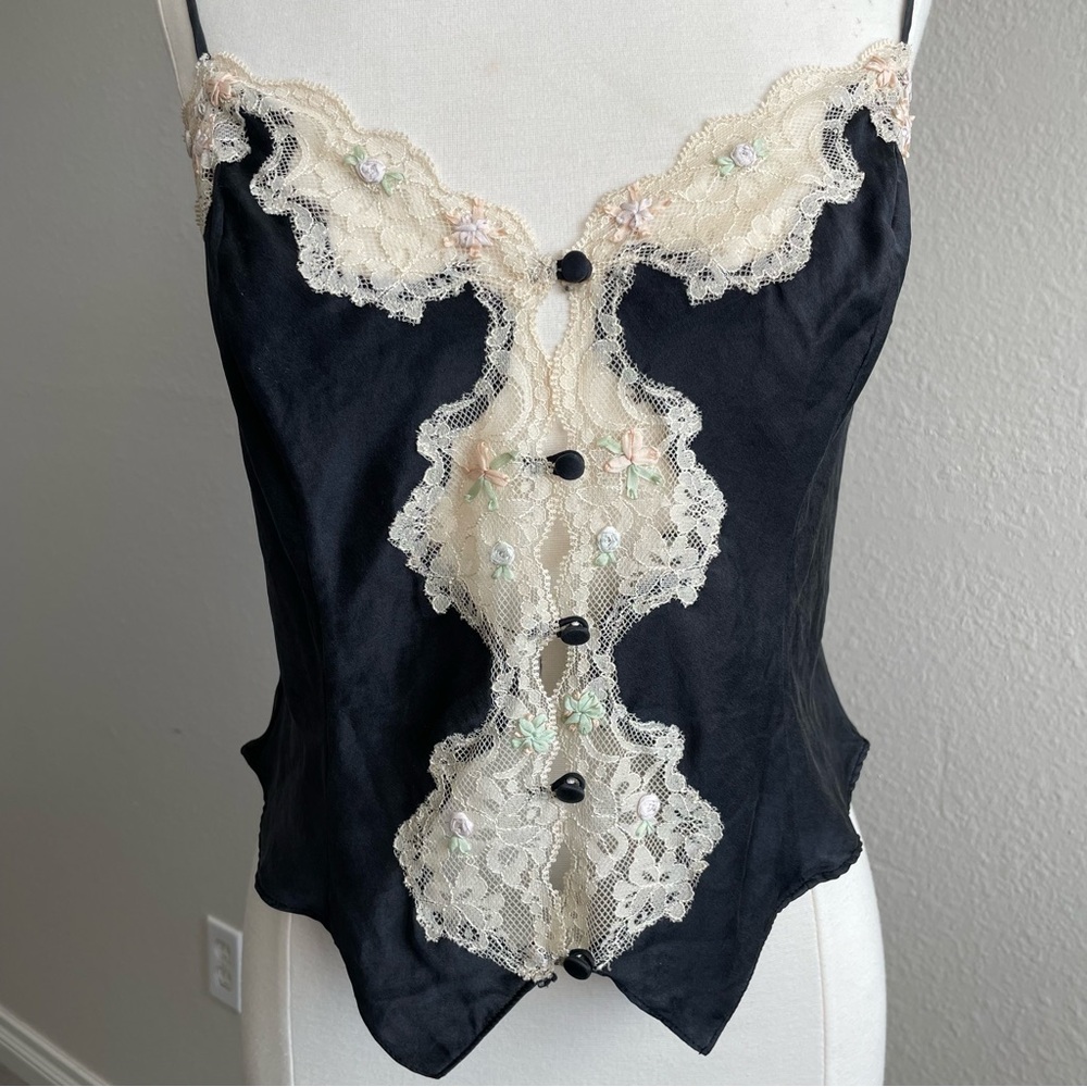 Victoria's Secret Silk Lace Cami